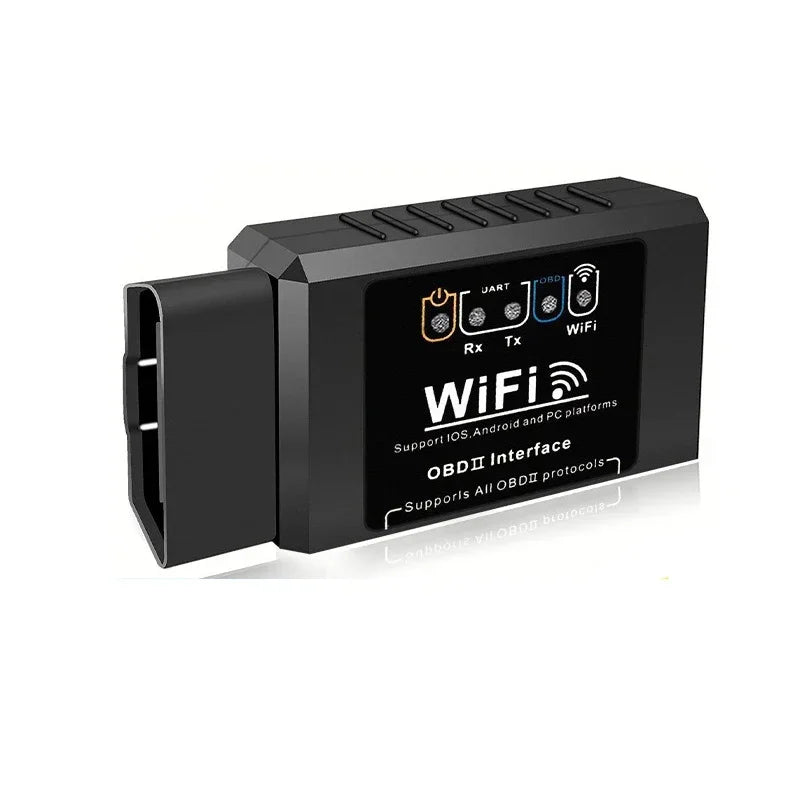 Lecteur de Code OBD2 WiFi ELM327 – Diagnostic Voiture iOS & Android, Compatible Tous Véhicules